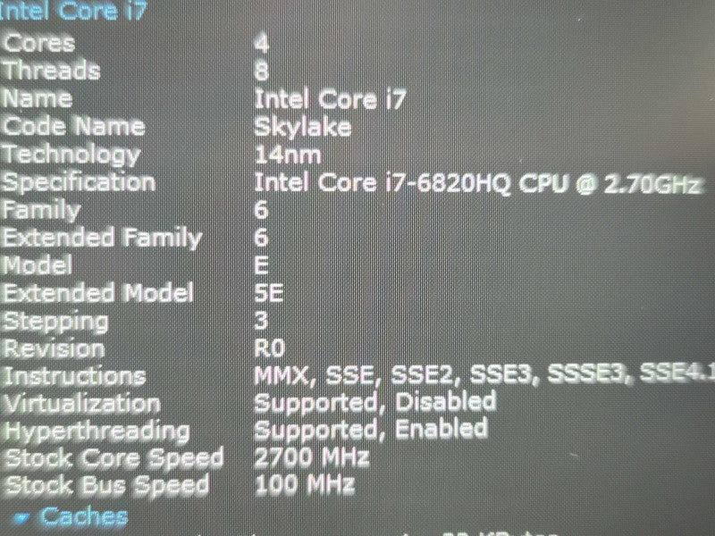 Dell Precision 7720| i7-6820HQ| 32GB DDR4| Quadro P3000| 512GB SSD *READ β Lap200
