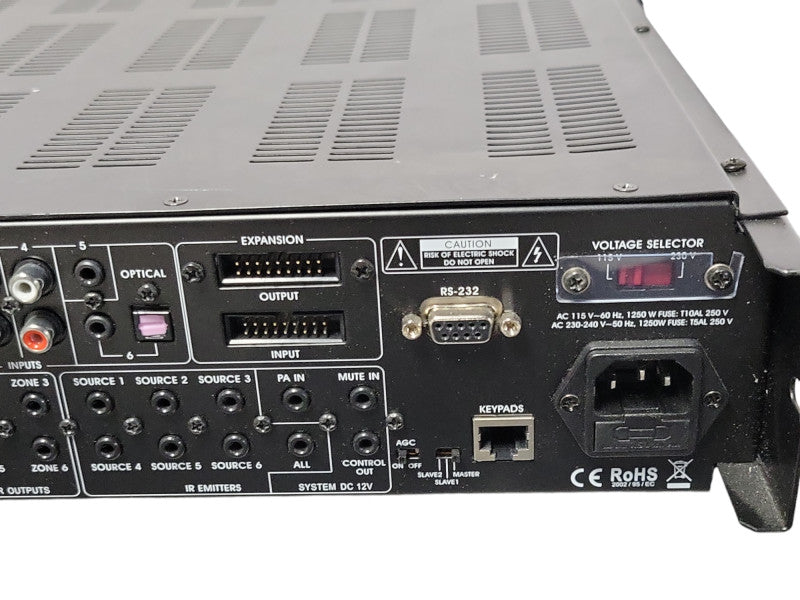 Factor V-66 Professional Multiroom control amplifier, READ _
