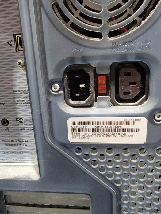Apple Macintosh Power Mac G4 [AS-IS] [PARTS]