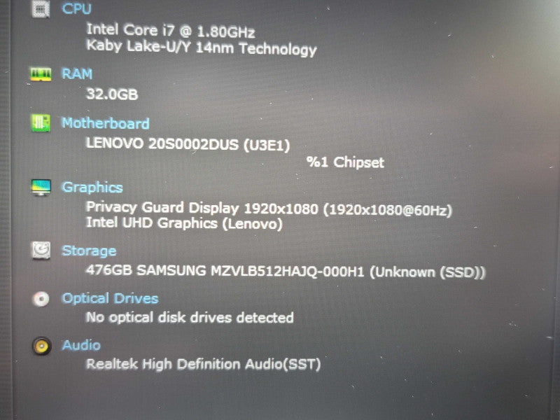Lenovo ThinkPad T14| i7-10610U| 32GB DDR4| 512GB NVMe  β Lap200
