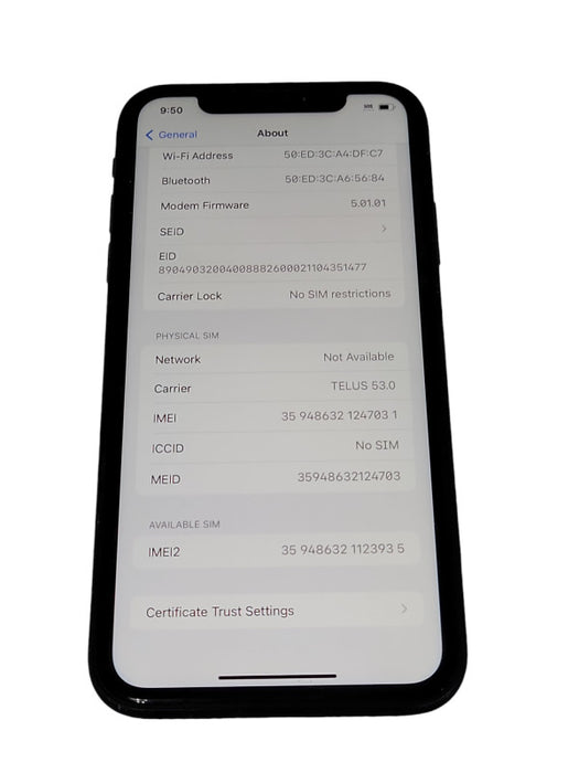 Apple iPhone XR 64GB UNLOCKED, READ _