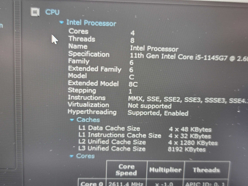 Lenovo ThinkPad T14s| i5-1145G7| 8GB RAM (ON BOARD)| 512GB SSD READ  β Lap200