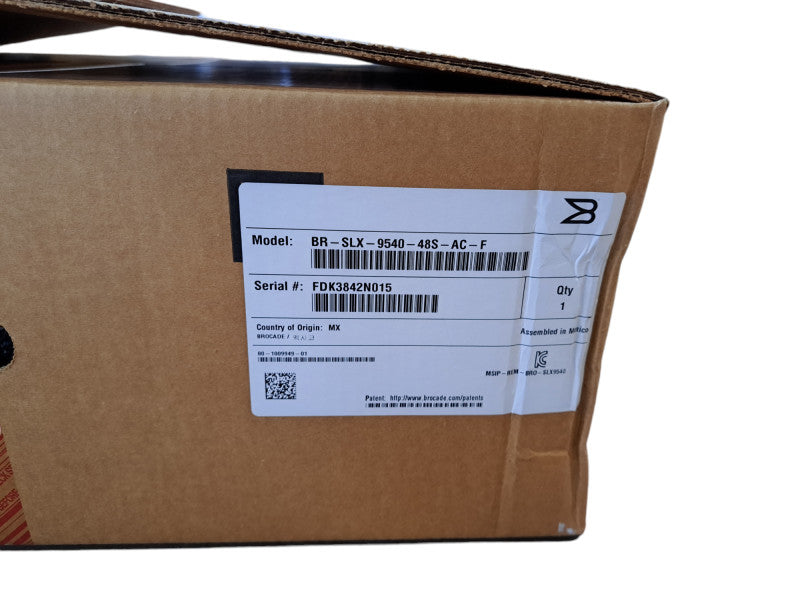 Brocade BR-SLX-9540-48S-AC-F | 48x 10G SFP+ 6x 100G QSFP28 F-B Air Switch