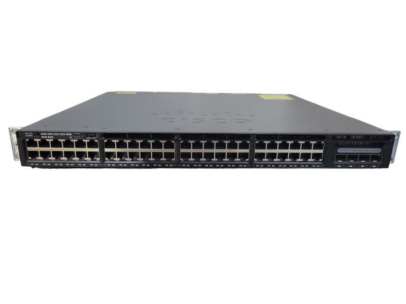 Cisco WS-C3650-48FQ-S 48-Port PoE + 4x 10GB SFP+ 2x PDU !