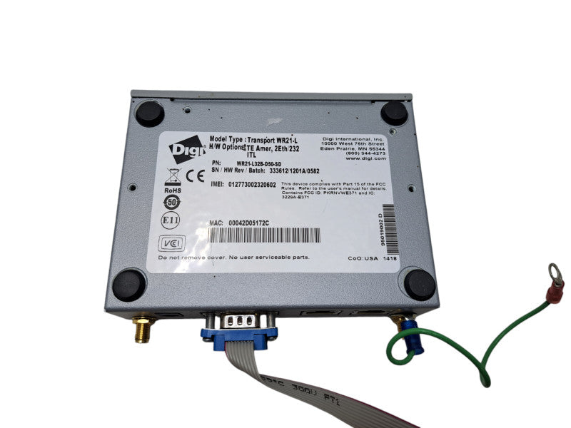 Digi TransPort WR21 WR21-L32B-D50-SD | Dual SIM Cellular Router *READ* !