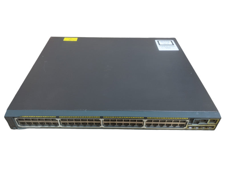 Cisco WS-C2960S-48LPS-L V03 | 48-Port Gigabit PoE+ 370W Managed Switch 4x SFP Q