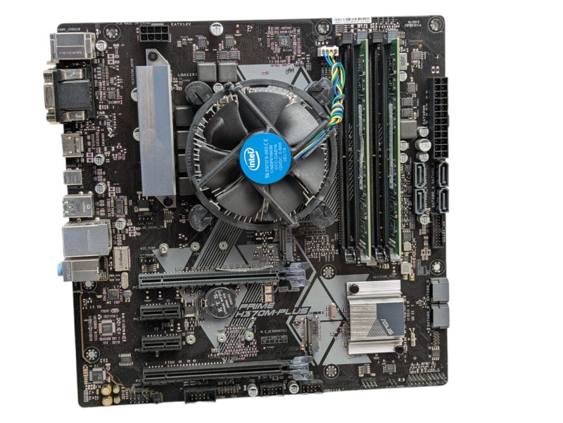 ASUS PRIME H370M-Plus with Intel Core i5-8600 @ 3.10Ghz & 32GB RAM  -