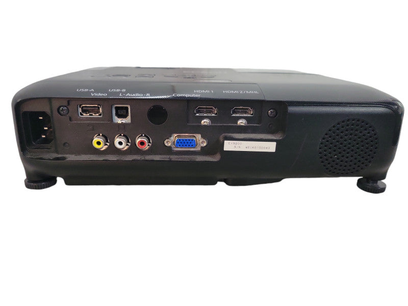 Epson EX9200 H722A WUXGA 3200 ANSI Lumens HDMI Projecto 252 Lamp Hours !