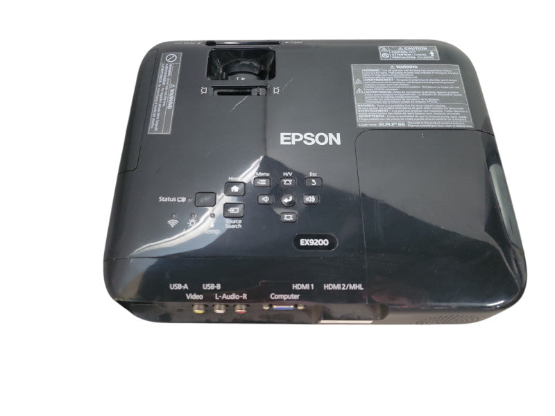 Epson EX9200 H722A WUXGA 3200 ANSI Lumens HDMI Projecto 252 Lamp Hours !