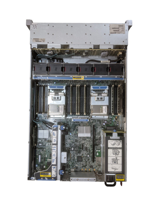 HP Proliant DL380p G8 | 2x Xeon E5-2650 v2 | 64GB DDR3 | No HDD | P420i
