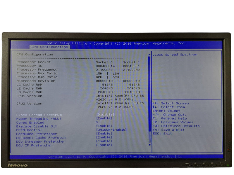 Supermicro SYS-6018R-TD8 1U 8x 3.5" | 2x E5-2620 v4 @ 2.10GHz 8C, 64GB DDR4