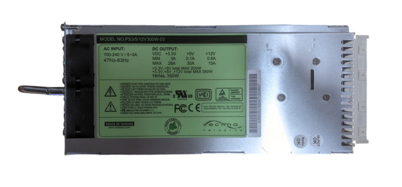CABLEVISTA CV1111+ | Hot Swap 350w Server Power Supply | PS3/5/12V300W-03 Q