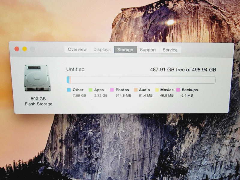 Apple Macbook 2015 12" Core M-5Y51 @ 1.1GHz 8GB DDR3 512GB SSD (