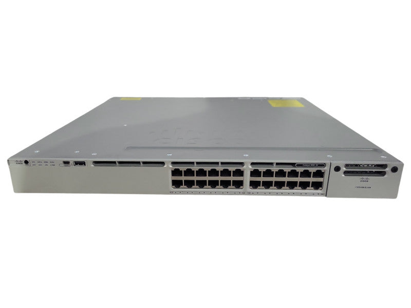 Cisco WS-C3850-24T-E 24-Port Gigabit Switch, 1x PSU !