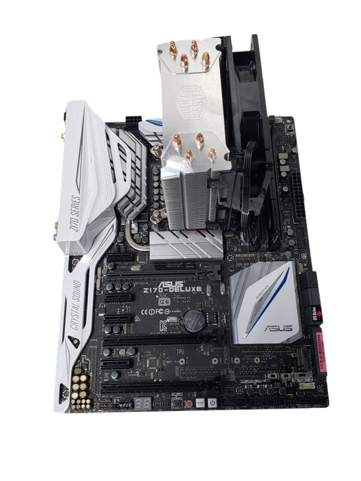 ASUS Z170-DELUXE LGA 1151/Socket H4 ATX Motherboard W/ i7-6700K CPU 32GB DDR4