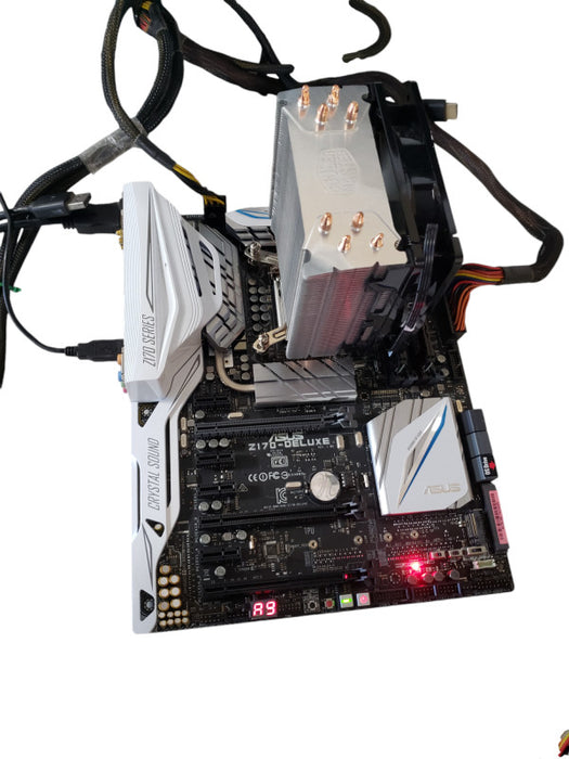 ASUS Z170-DELUXE LGA 1151/Socket H4 ATX Motherboard W/ i7-6700K CPU 32GB DDR4