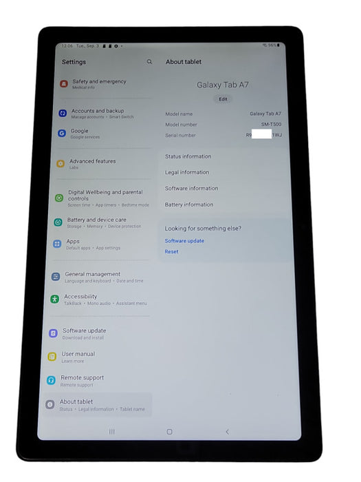 Samsung Galaxy Tab A7 32GB Wi-Fi Grey SM-T500 _