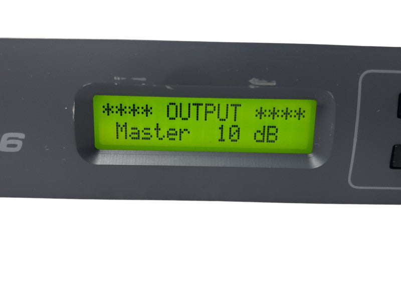 Clock audio MR66 / ClockAudio Digital 6 channel Automatic Microphone Mixer Q