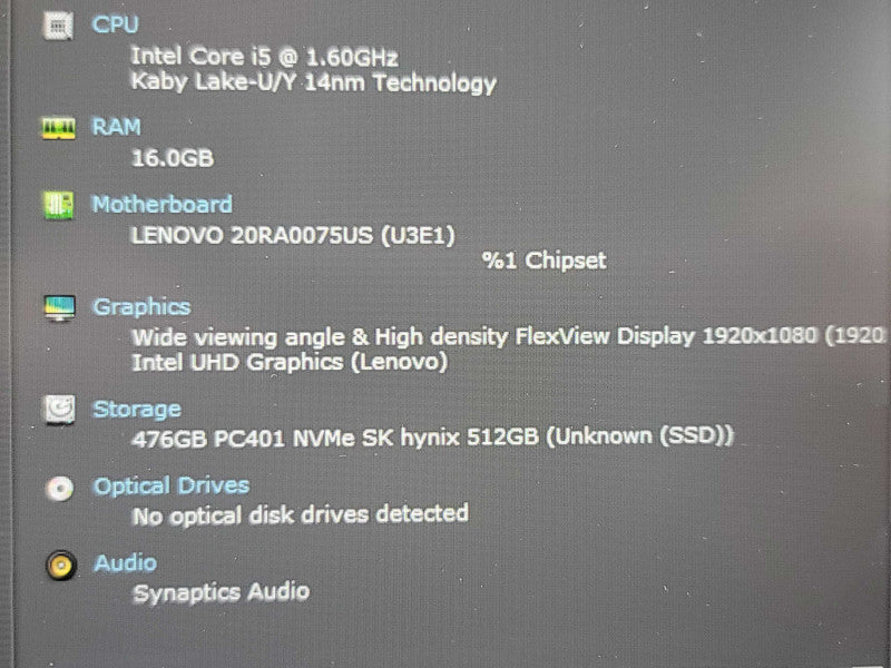 Lenovo ThinkPad E14| I5-10210u| 16GB DDR4| 512GB SSD  β Lap200