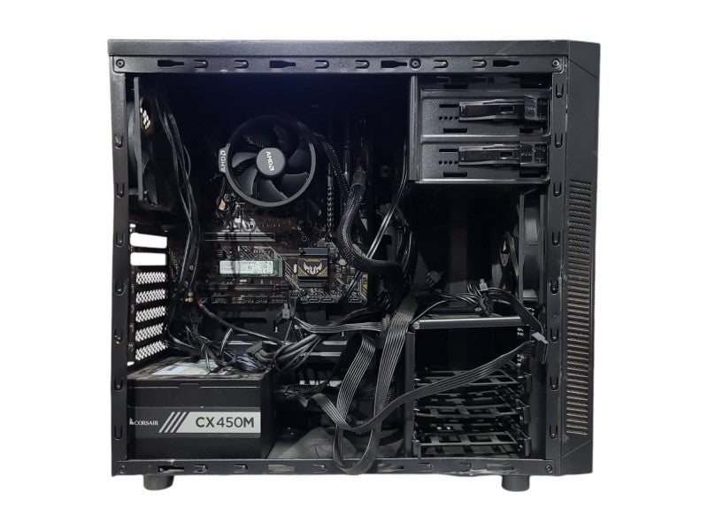 Custom PC/Asus TUF B450M-PLUS GAMING, AMD Ryzen 7 2700, 32GB DDR4, 256GB NVMe