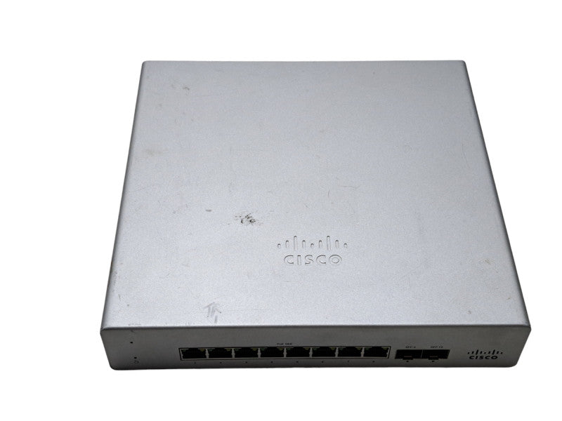 Cisco MS120-8FP | 10-Port Gigabit PoE Managed Ethernet Switch *UNCLAIMED