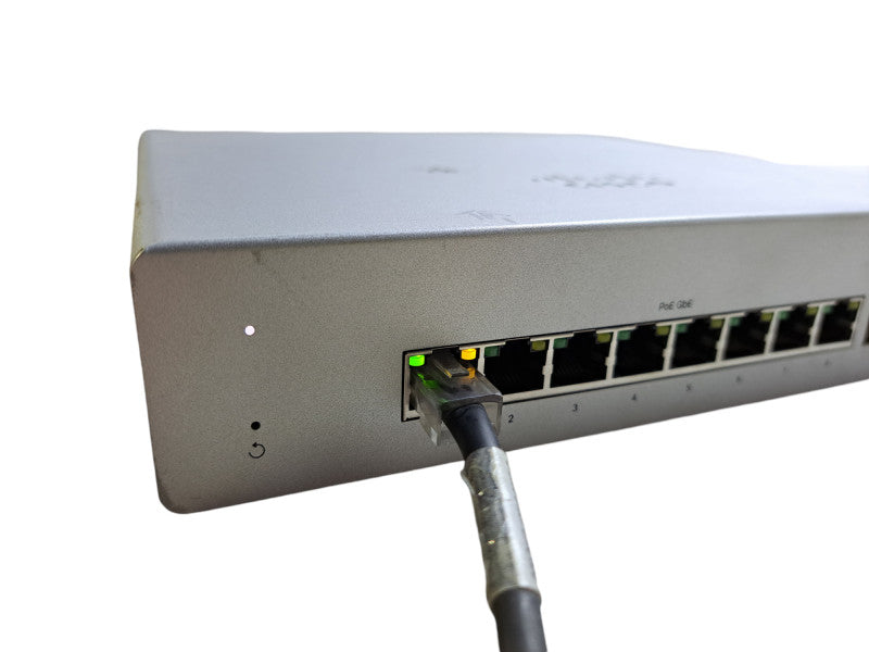 Cisco MS120-8FP | 10-Port Gigabit PoE Managed Ethernet Switch *UNCLAIMED