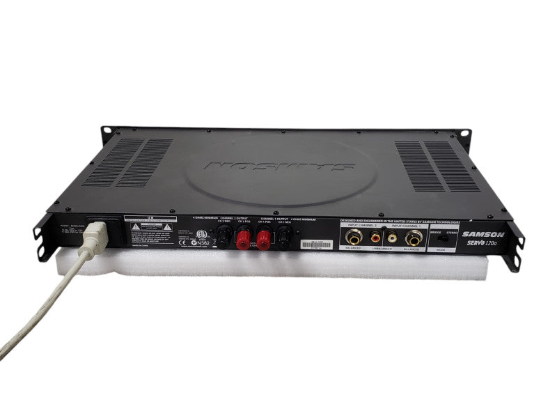Samson Servo 120a 120W 2-Channel Stereo Power Amplifier