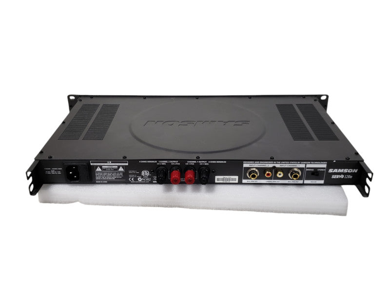 Samson Servo 120a 120W 2-Channel Stereo Power Amplifier