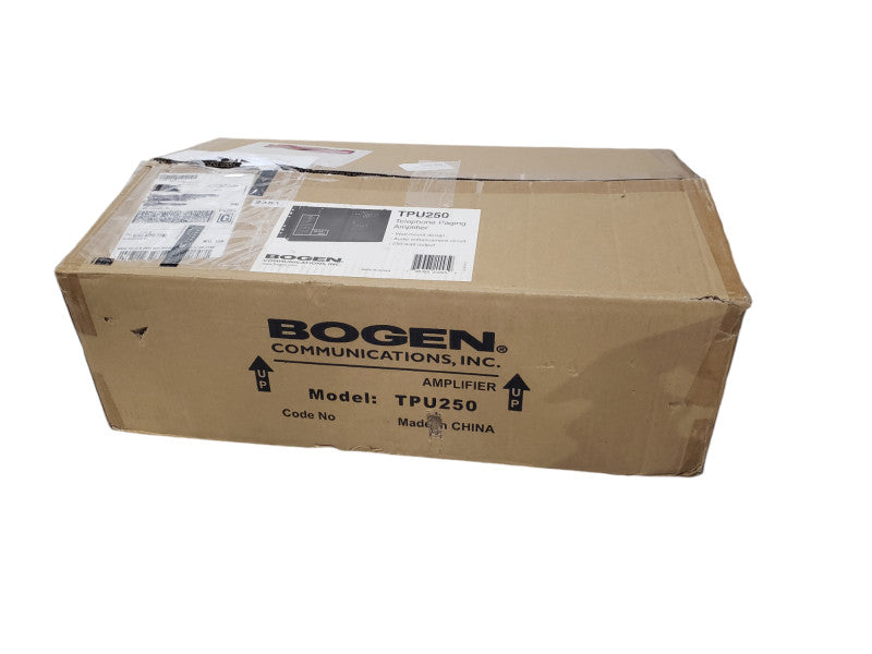 Bogen TPU250 250W Telephone Paging Amplifier