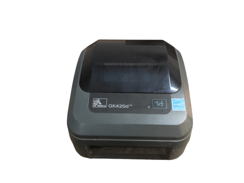 Zebra GK420d Thermal Printer | GK42-202510-000 | w/ Power adapter Q