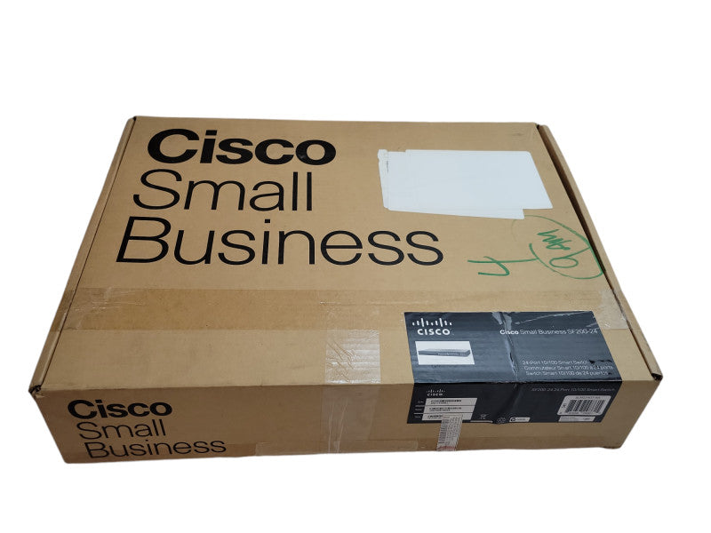 Cisco SF200-24 24-Port 10/100 Smart Switch %