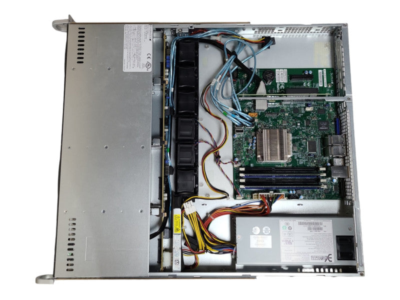 Supermicro A1SRM-2758F Rack Server 1U 4x 3.5", Atom C2750 2.40GHz 8C, 16GB DDR3, No HDD