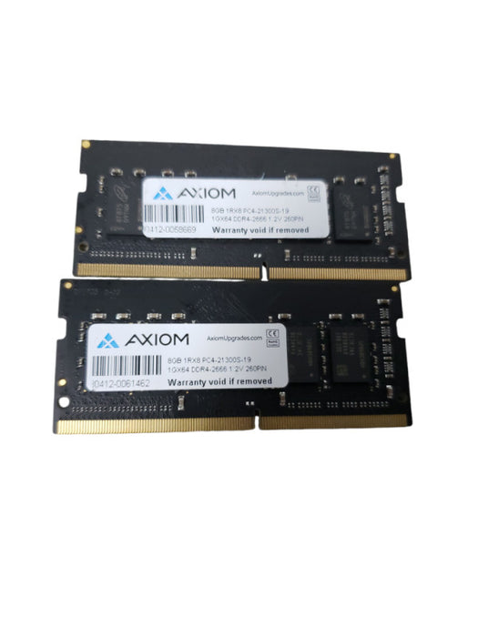 2xAxiom 8GB DDR4-2666 260PIN 1Rx8 PC4-21300S-19 Memory RAM SODIMM Laptop Q