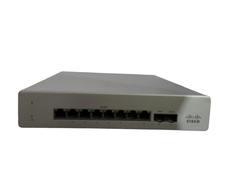 Cisco MS120-8FP | 10-Port Gigabit PoE Managed Ethernet Switch *UNCLAIMED !