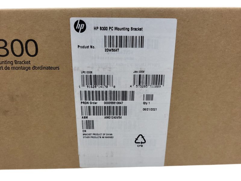 HP B300 PC Mounting Bracket 2DW53AA - New Sealed Q$