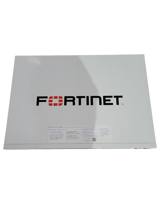 Fortinet FortiSwitch FS-124E-POE 24-Port Gigabit PoE Ethernet Switch READ !