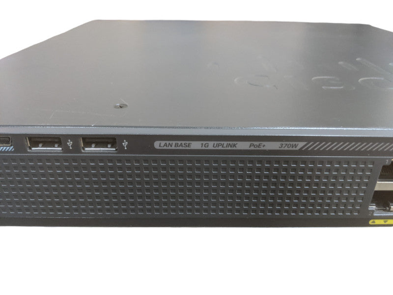 Cisco WS-C2960X-24PS-L V04 | 24-Port Gigabit PoE+ Switch | 4x SFP w/ Stack Q