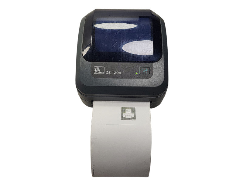 Zebra GK420d Thermal Printer | GK42-202510-000 | w/ Power adapter $