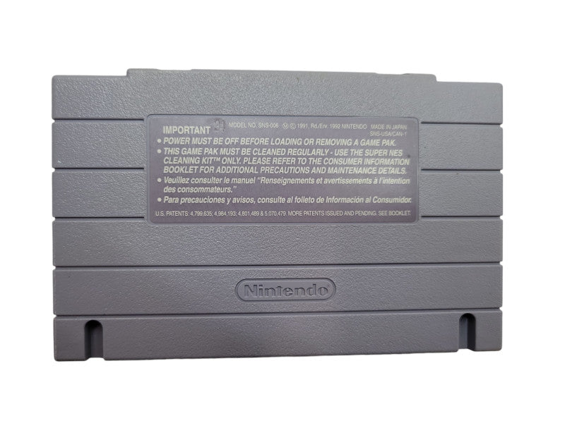 UTOPIA SNES - GAME CATRIDGE ONLY %