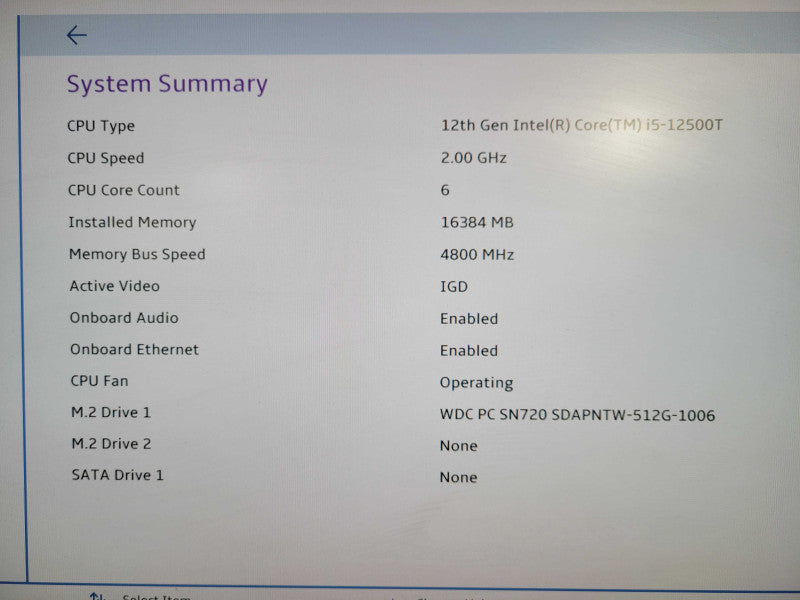 Lenovo ThinkCentre M80q Gen 3, i5-12500T 2.00GHz 6C, 16GB DDR5, 512GB NVMe !