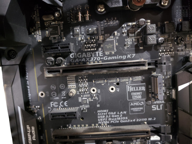Custom PC Cooler Master|AMD RYZEN 7 1800x Ei|32GB RAM|GA-AX370-Gaming K7 READ