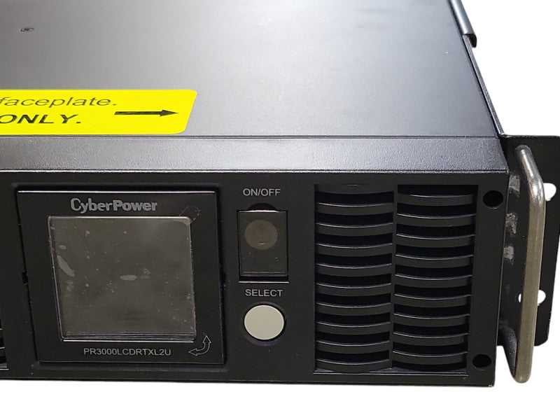 Cyberpower PR3000LCDRTXL2U 3000VA UPS, READ _