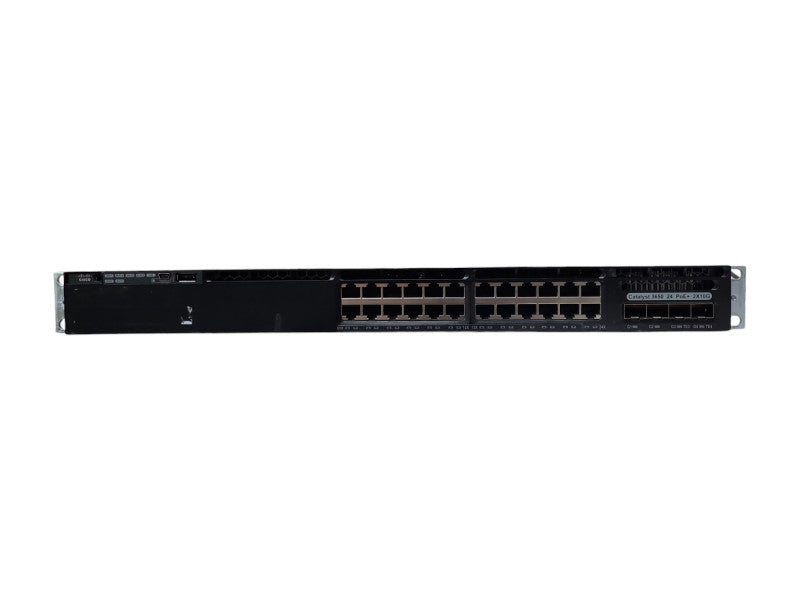 Cisco Catalyst WS-C3650-24PD-S 24-Port PoE+ 2x10G SFP