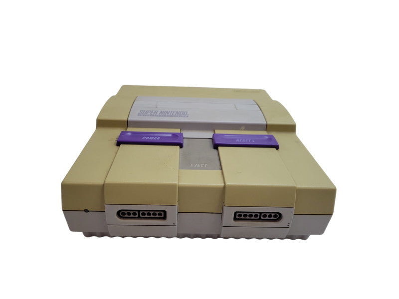 Super Nintendo Entertainment System SNES #SNS-001 YELLOWED FOR PARTS %