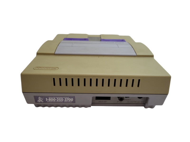 Super Nintendo Entertainment System SNES #SNS-001 YELLOWED FOR PARTS %