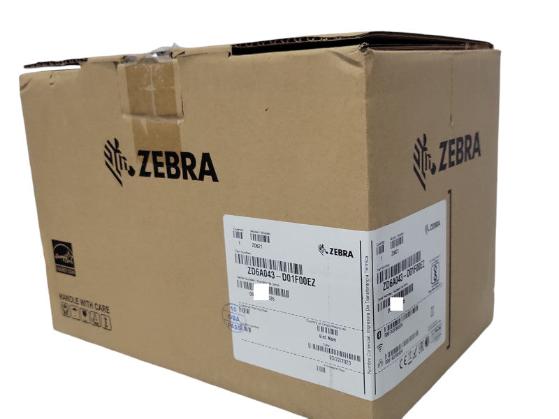 Zebra ZD621 ZD6A043-D01F00EZ ZEBRA Direct Thermal Printer USB/Serial/Ethernet _