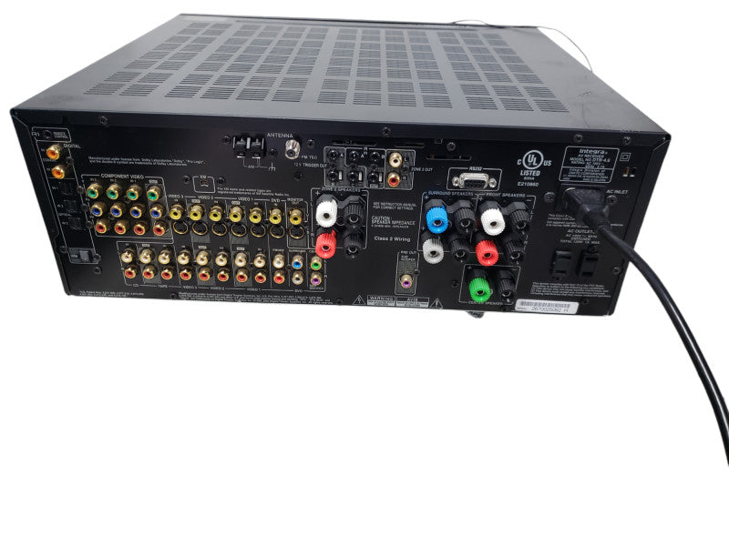 Integra DTR-4.6 Surround Sound Stereo A/V Receiver DTS Dolby THX - No Remote