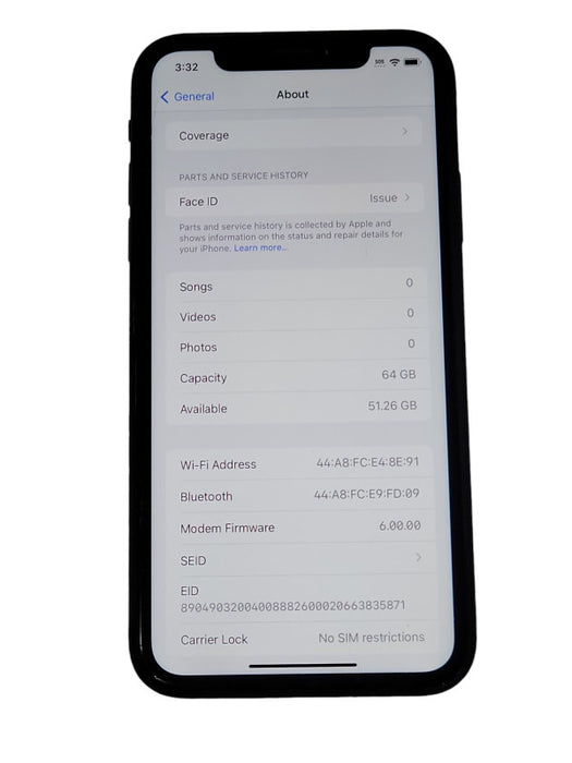 Apple iPhone XR 64GB UNLOCKED, READ _