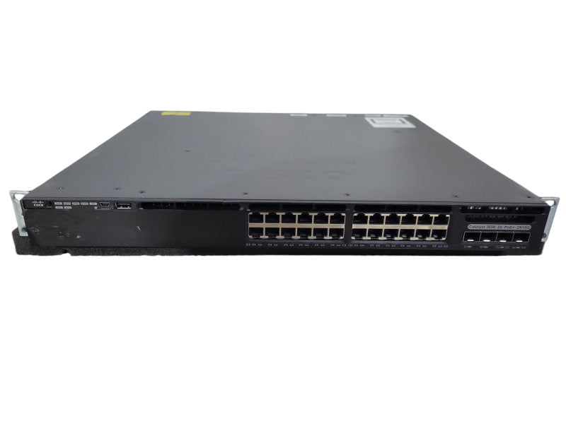 Cisco Catalyst WS-C3650-24PD-S 24-Port PoE+ 2x10G SFP READ !