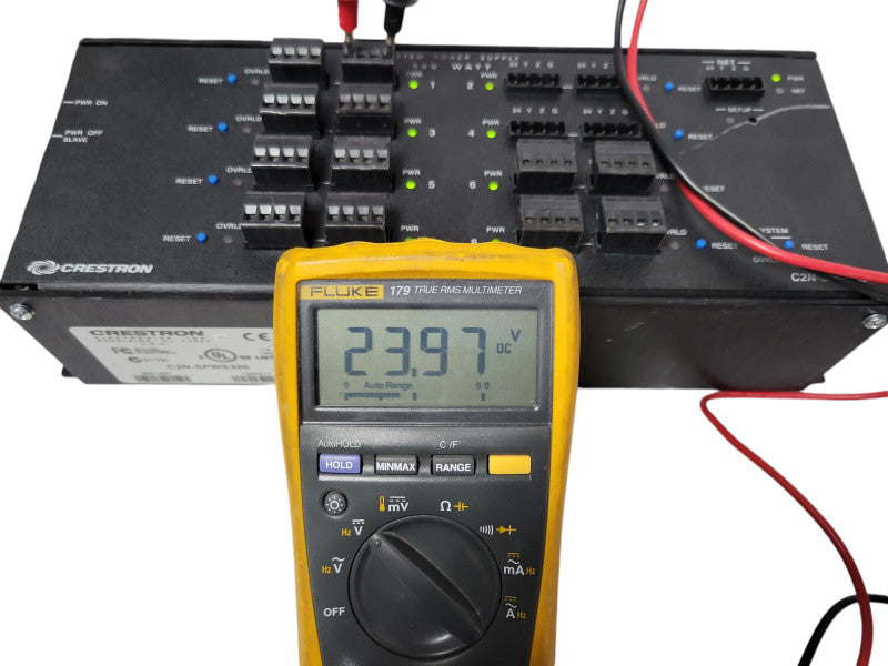 Crestron C2N-SPWS300, 300 Watt Regulated Power Supply w/ 12x Connectors _